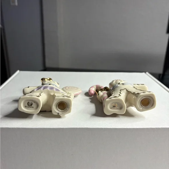 Lenox Gingerbread Boy & Girl Salt & Pepper Shaker Set - Picture 7 of 7